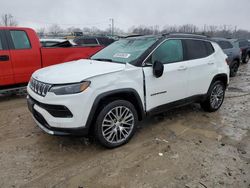 Jeep Compass salvage cars for sale: 2022 Jeep Compass Limited