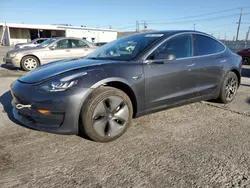 Salvage cars for sale at Sun Valley, CA auction: 2020 Tesla Model 3