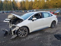 Vehiculos salvage en venta de Copart Graham, WA: 2020 Toyota Corolla XSE