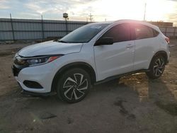 Salvage cars for sale at Chicago Heights, IL auction: 2019 Honda HR-V Sport