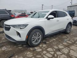 Salvage cars for sale at Chicago Heights, IL auction: 2022 Buick Envision Preferred