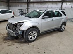 Salvage cars for sale at Des Moines, IA auction: 2015 Chevrolet Equinox LS