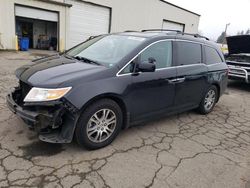 Salvage cars for sale from Copart Woodburn, OR: 2012 Honda Odyssey EXL