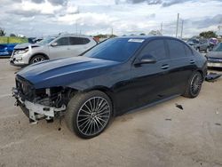 Salvage cars for sale at Homestead, FL auction: 2023 Mercedes-Benz C300