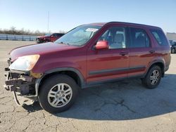 Salvage cars for sale from Copart Fresno, CA: 2004 Honda CR-V EX