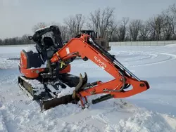 Salvage motorcycles for sale at Angola, NY auction: 2021 Kubota KX040