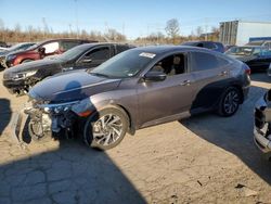 Honda salvage cars for sale: 2016 Honda Civic EX