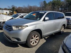 Toyota salvage cars for sale: 2013 Toyota Highlander Base