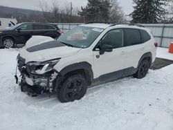 Salvage cars for sale at Grantville, PA auction: 2024 Subaru Forester Wilderness