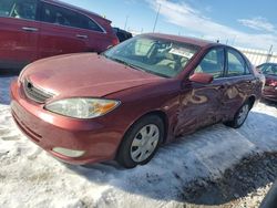 Vehiculos salvage en venta de Copart Cahokia Heights, IL: 2002 Toyota Camry LE