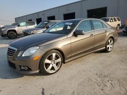 Salvage cars for sale at Jacksonville, FL auction: 2010 Mercedes-Benz E 350 4matic