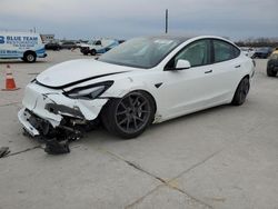 Salvage cars for sale at Grand Prairie, TX auction: 2023 Tesla Model 3