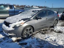 Salvage cars for sale at Pennsburg, PA auction: 2016 KIA Forte EX