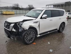 Salvage cars for sale at Lebanon, TN auction: 2024 Nissan Armada Platinum