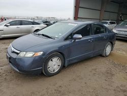 Honda Civic Vehiculos salvage en venta: 2006 Honda Civic Hybrid