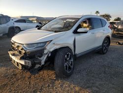 Honda crv Vehiculos salvage en venta: 2017 Honda CR-V Touring