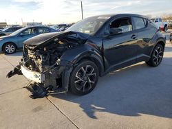 Salvage cars for sale at Grand Prairie, TX auction: 2019 Toyota C-HR XLE