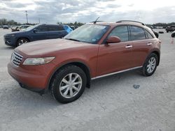 Salvage cars for sale at Arcadia, FL auction: 2006 Infiniti FX35