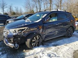 Salvage cars for sale at auction: 2018 Hyundai Santa FE Sport