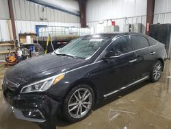 Salvage cars for sale from Copart West Mifflin, PA: 2015 Hyundai Sonata Sport