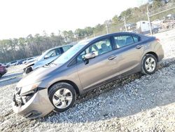 Salvage cars for sale at Ellenwood, GA auction: 2015 Honda Civic LX