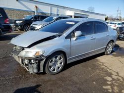 Salvage cars for sale at New Britain, CT auction: 2009 Honda Civic LX