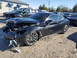 Salvage cars for sale at Midway, FL auction: 2017 Infiniti Q60 Premium