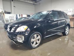 Salvage cars for sale at Elgin, IL auction: 2011 Mercedes-Benz ML 350 4matic