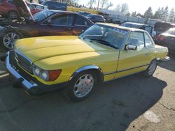 Salvage cars for sale from Copart Woodburn, OR: 1981 Mercedes-Benz 380 SL