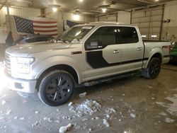 Ford salvage cars for sale: 2016 Ford F150 Supercrew