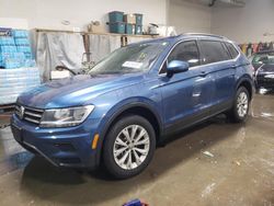 Volkswagen salvage cars for sale: 2019 Volkswagen Tiguan SE