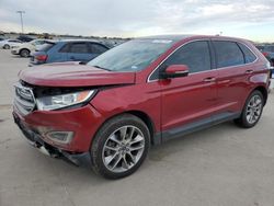 Ford Edge Vehiculos salvage en venta: 2015 Ford Edge Titanium