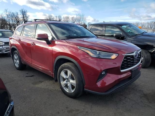 2022 Toyota Highlander Hybrid LE