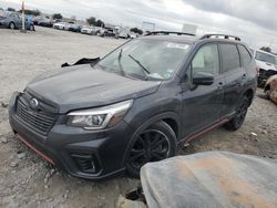 Salvage cars for sale from Copart New Orleans, LA: 2019 Subaru Forester Sport