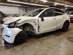 Salvage cars for sale from Copart Wheeling, IL: 2021 Tesla Model Y