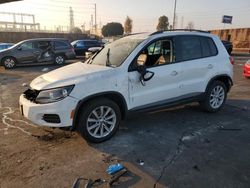 Volkswagen salvage cars for sale: 2015 Volkswagen Tiguan S