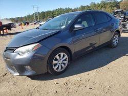 Salvage cars for sale at Greenwell Springs, LA auction: 2016 Toyota Corolla L