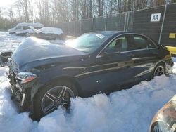 Mercedes-Benz salvage cars for sale: 2019 Mercedes-Benz C 300 4matic