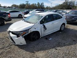 Salvage cars for sale at Riverview, FL auction: 2020 Toyota Corolla LE