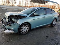 Salvage cars for sale at Spartanburg, SC auction: 2012 Ford Focus SE