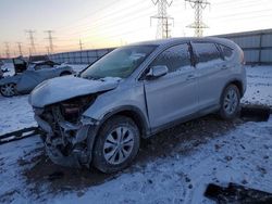 Salvage cars for sale at Elgin, IL auction: 2012 Honda CR-V EX