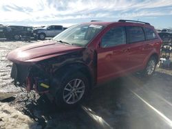 Salvage cars for sale at Earlington, KY auction: 2017 Dodge Journey SXT