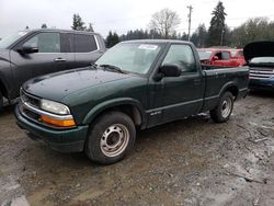 Chevrolet S10 salvage cars for sale: 2002 Chevrolet S Truck S10