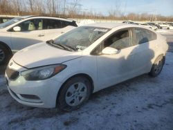 2015 KIA Forte LX en venta en Leroy, NY