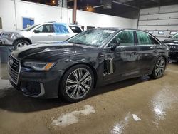 Salvage cars for sale from Copart Blaine, MN: 2020 Audi A6 Premium Plus