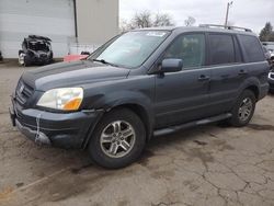 Salvage cars for sale at Woodburn, OR auction: 2004 Honda Pilot EXL