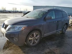 Nissan salvage cars for sale: 2014 Nissan Pathfinder SV Hybrid