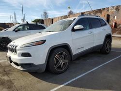 Jeep salvage cars for sale: 2014 Jeep Cherokee Latitude