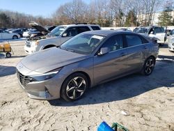 Salvage cars for sale at North Billerica, MA auction: 2023 Hyundai Elantra Limited