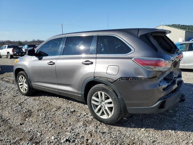 2014 Toyota Highlander LE